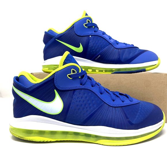 Nike Lebron 8 V2 Low Sprite 2011 456849-401 Men Size 11 EUC - Picture 2 of 8
